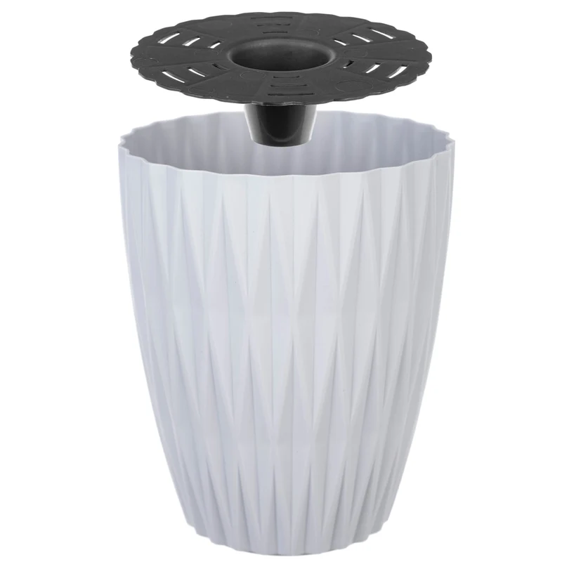 KADAX Doniczka Caro Petit 21 szara lodowa 5760-011
