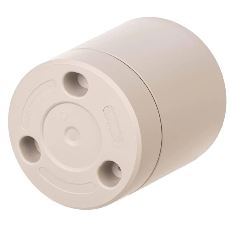 Vaso da fiori KADAX con supporto, rotondo, in plastica, 14,5 cm