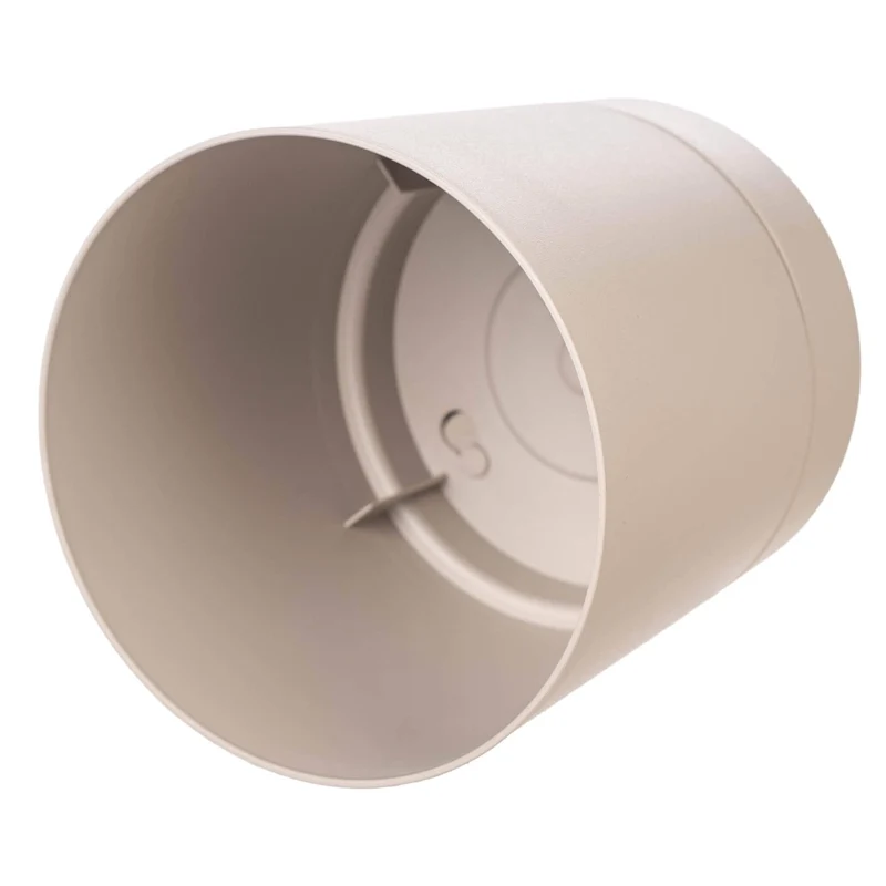 Vaso da fiori KADAX con supporto, rotondo, in plastica, 14,5 cm