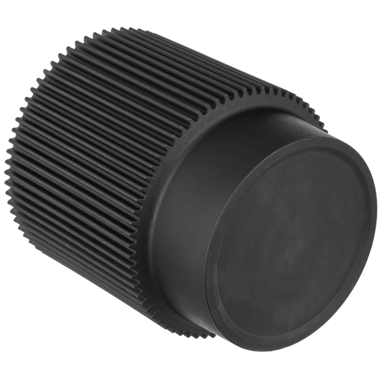 Vaso da fiori KADAX 17 cm, copertura per piante, vaso da fiori in plastica nera