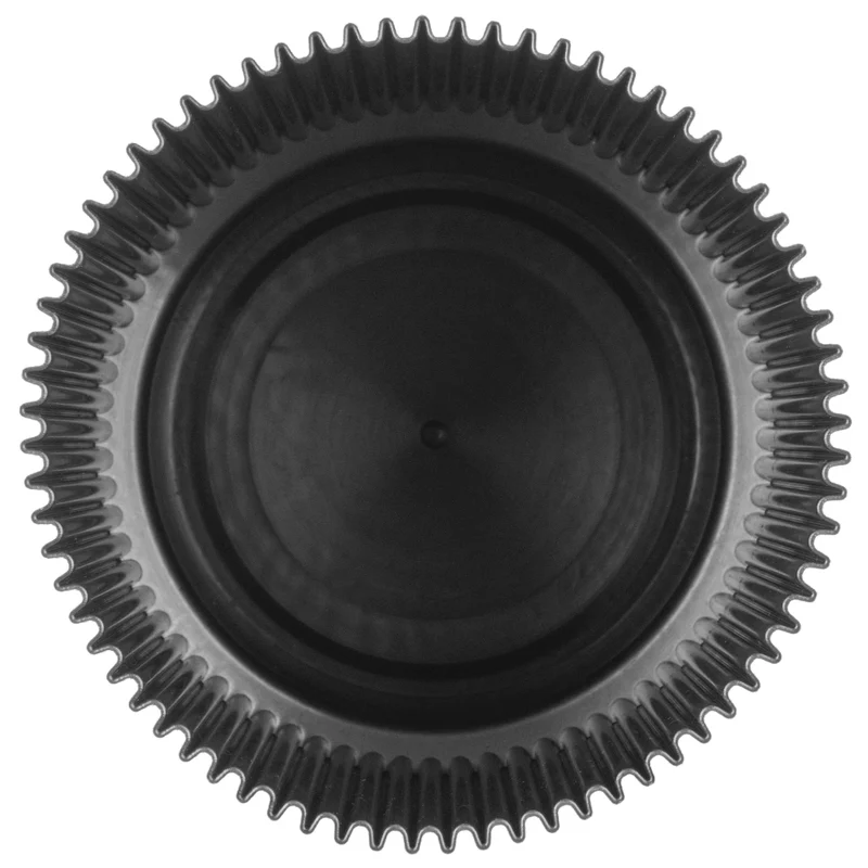 Vaso da fiori KADAX 17 cm, copertura per piante, vaso da fiori in plastica nera
