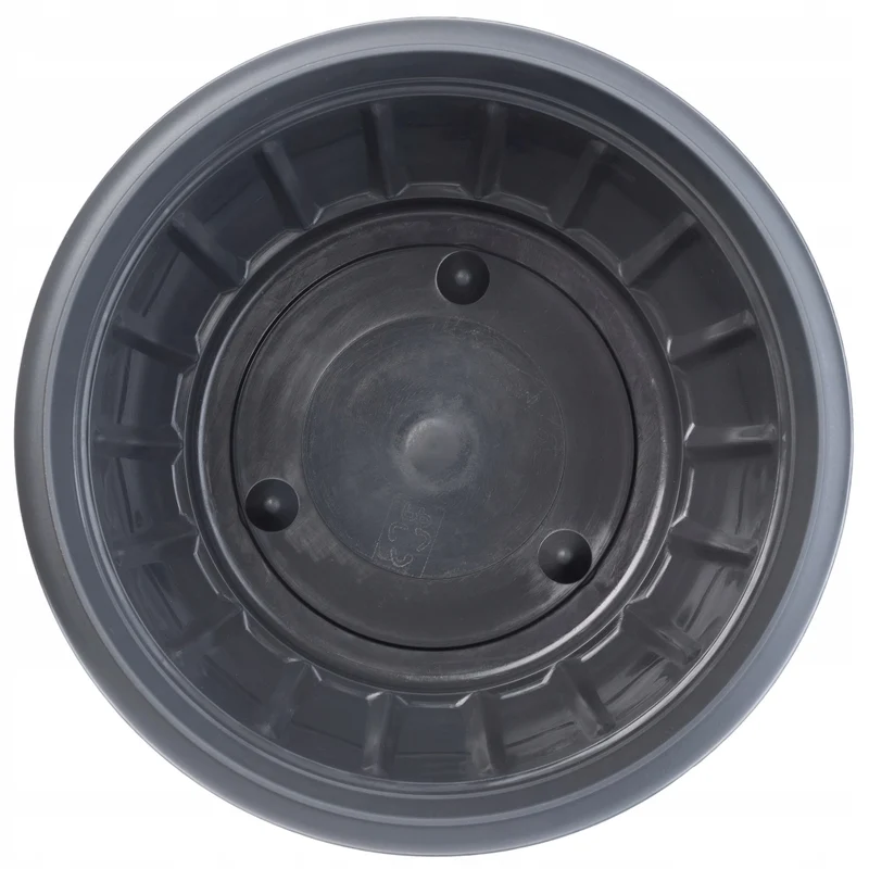 KADAX Coprivaso per fiori, ciotola, cimitero, tomba, fiori, plastica, cimitero, 2 cm, 2 pezzi