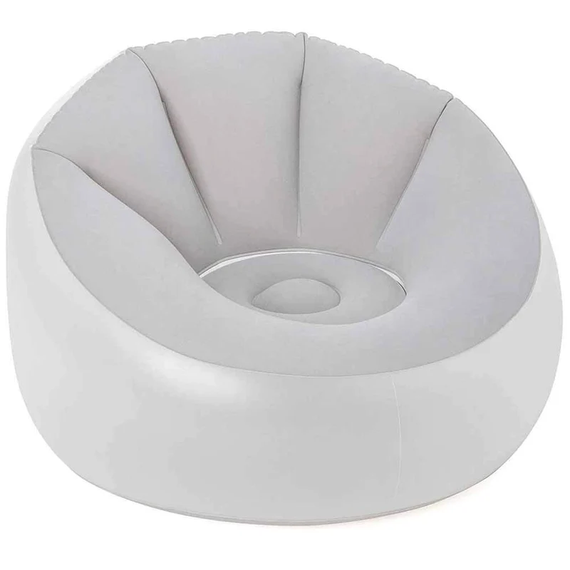 Poltrona Pouf Gonfiabile Esterno Giardino con Luce LED RGB Cambio Colore Bestway