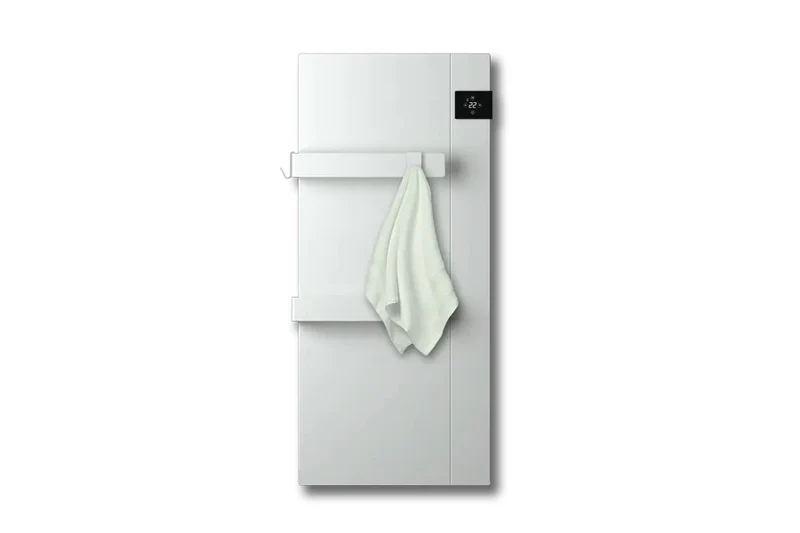 Radiatore Scaldasalviette Elettrico Radialight Onsen Acciaio 40x90 Bianco/Antracite