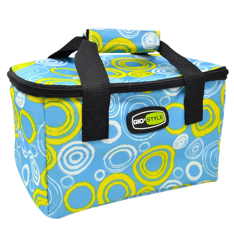 Borsa Frigo Termica 6,5L in Tessuto con Contenitore Eemetico in Omaggio 2 colori