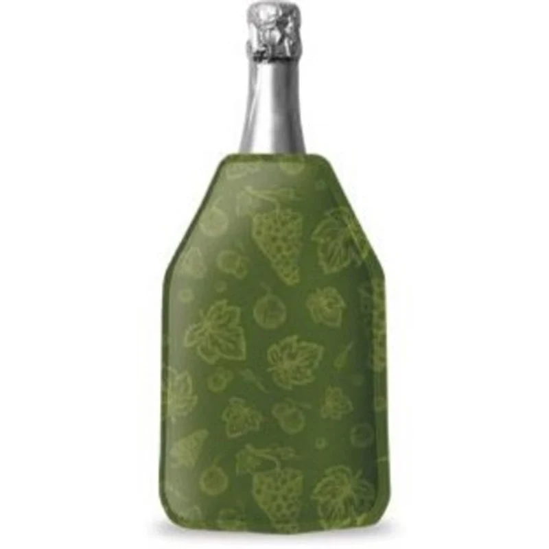 GLACETTE MORBIDA RAFFREDDA BOTTIGLIE DECORO FOGLIE LINE NAPA