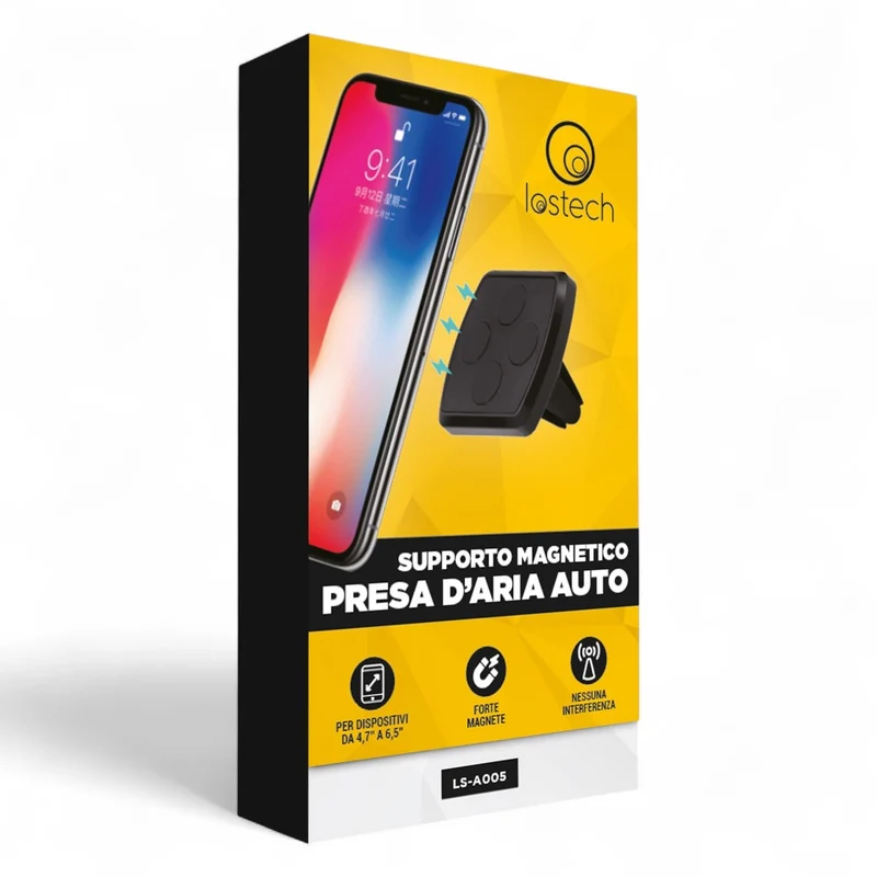Supporto magnetico per presa d'aria auto per telefono