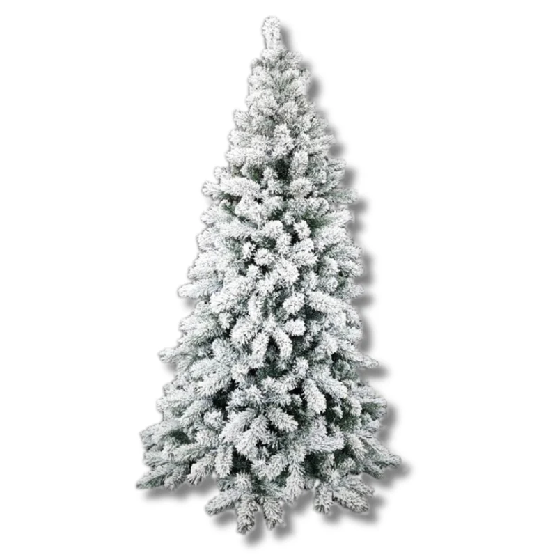 Albero di natale innevato con rami in pvc Marmolada