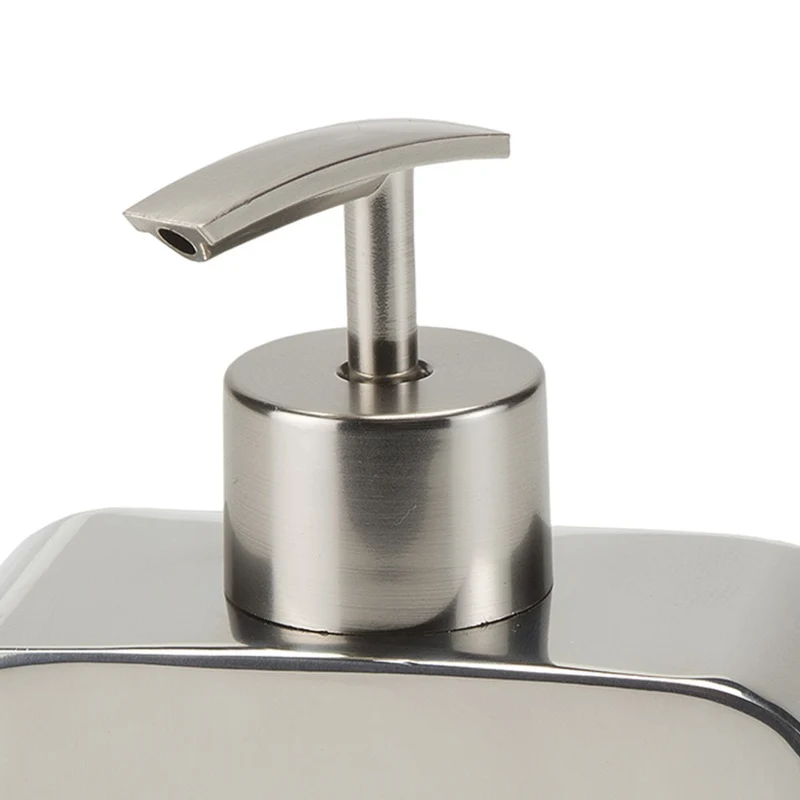 Dosasapone cromato in acciaio inox con erogatore Polaris