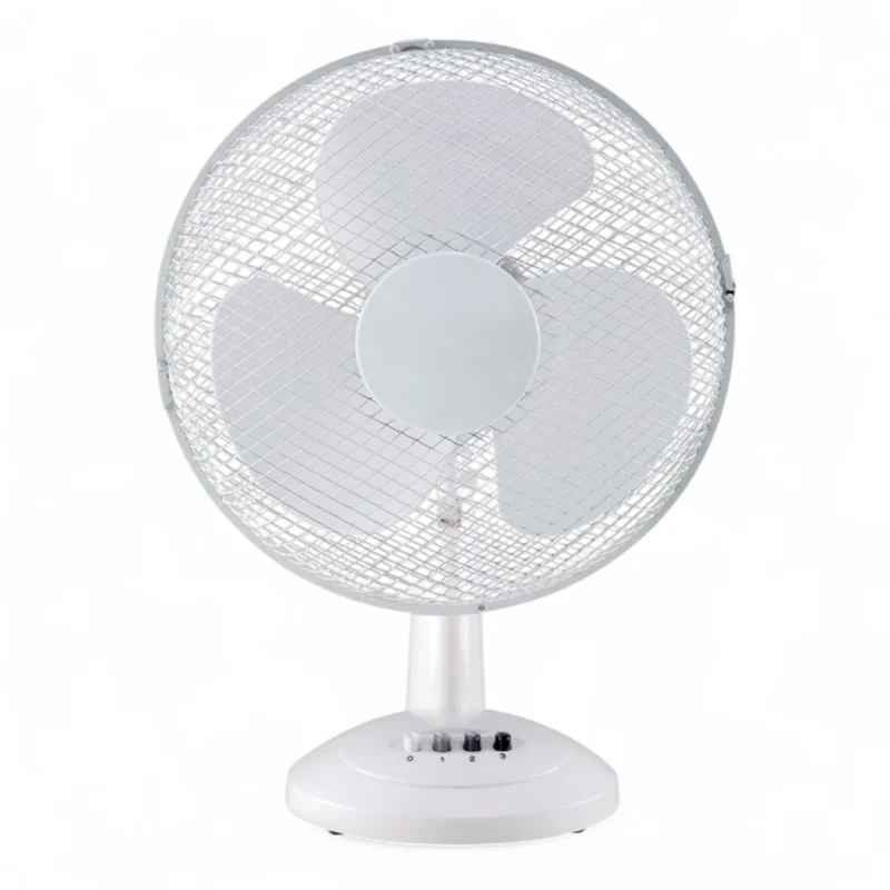 Ventilatore da tavolo in resina con 3 velocità e diametro 40 cm