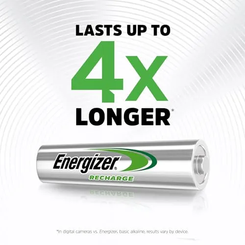 Energizer Pile Stilo Aa Ricaricabili Power Plus 2000mah 4pz