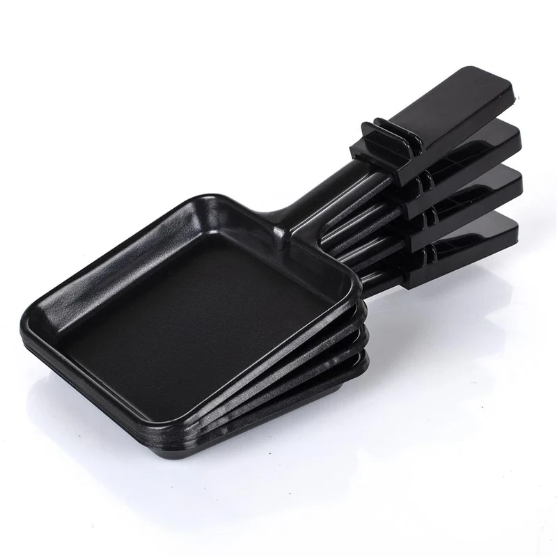 Bistecchiera Raclette Nero 4 Griglie 50x60cm 700W
