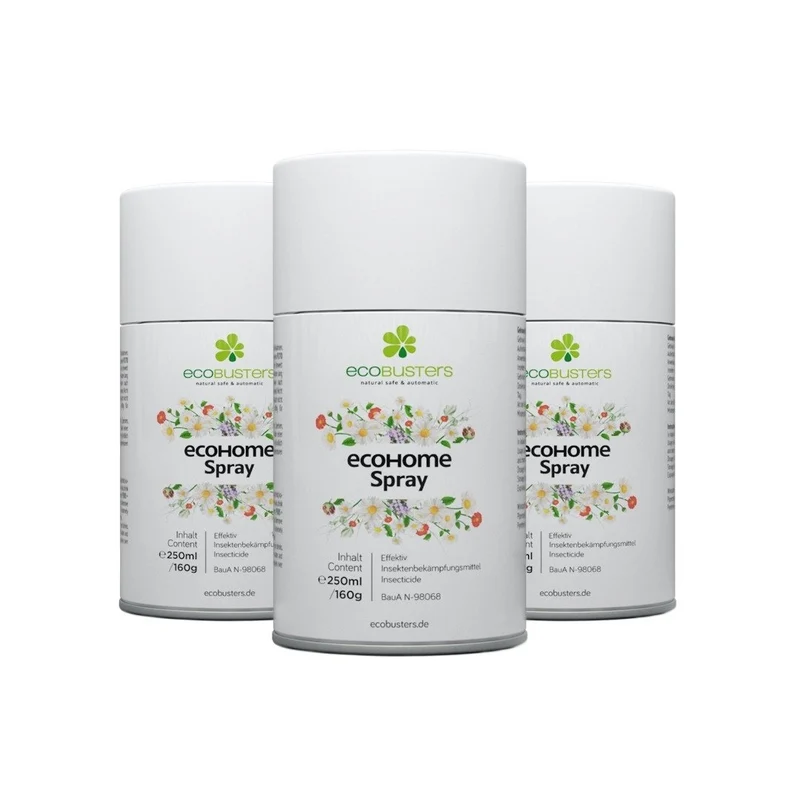 3x 250ml EcoHome Spray