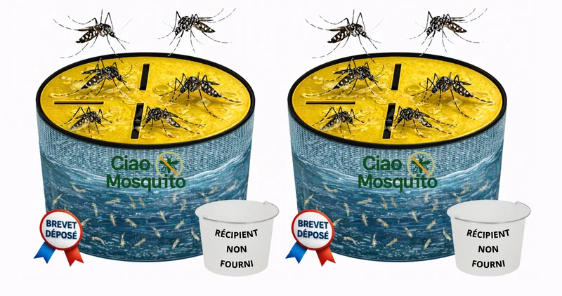 Piège à moustique sans récipient Ciao Mosquito