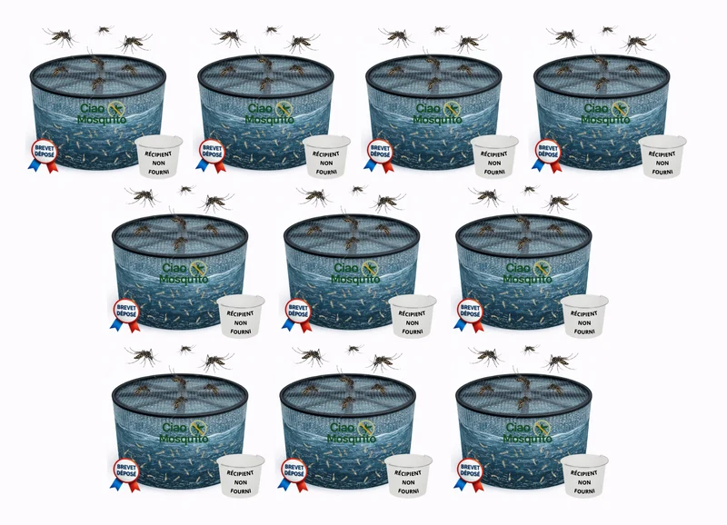 Piège à Larves de Moustiques Anti-Moustique Naturel Ciao Mosquito®