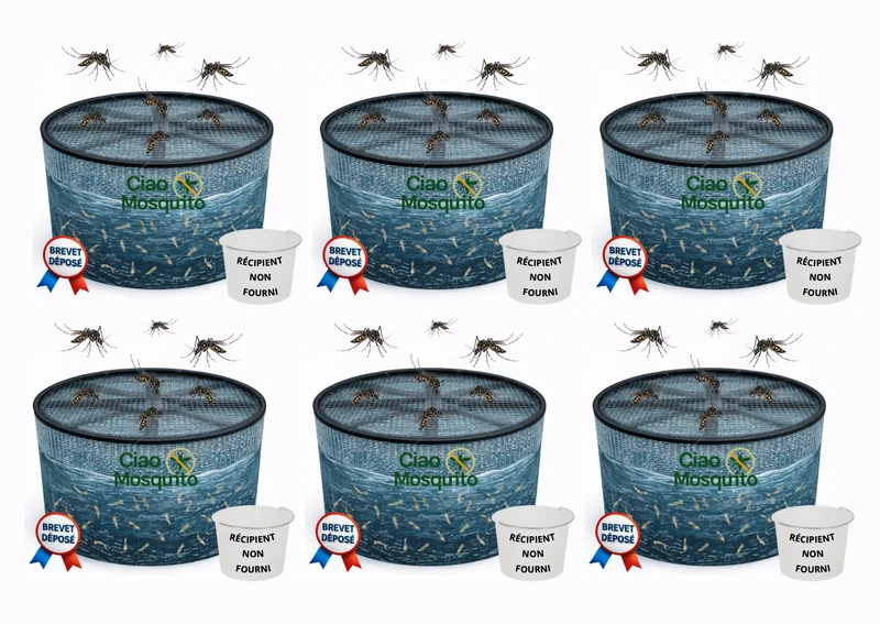 Piège à Larves de Moustiques Anti-Moustique Naturel Ciao Mosquito®