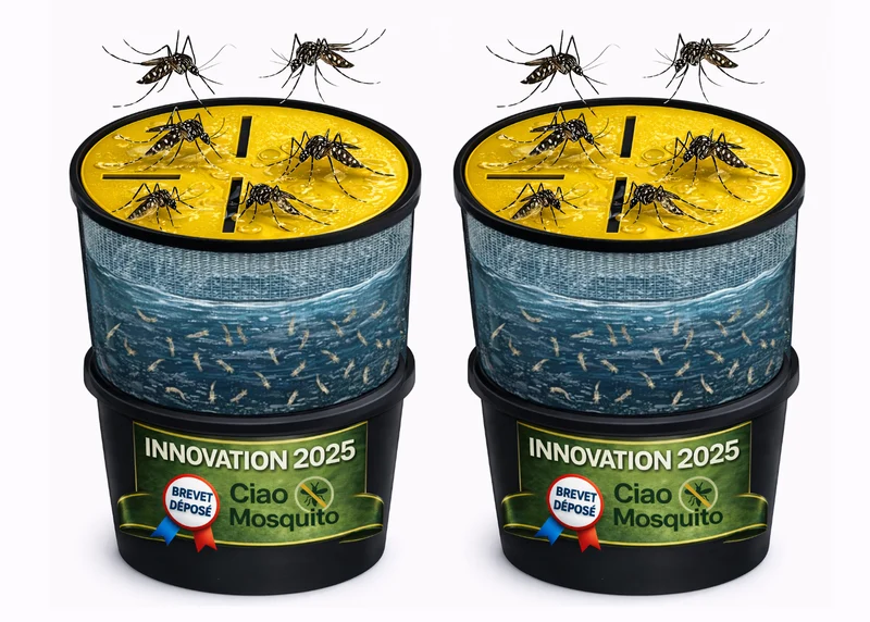 Piège moustique tigre écologique & larves Pack complet Ciao Mosquito®