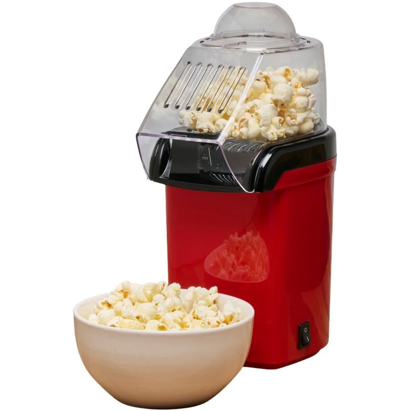 Popcorn Maker 950G Macchina Pop Corn Senza Olio 27x19cm con Cucchiaino Dosatore