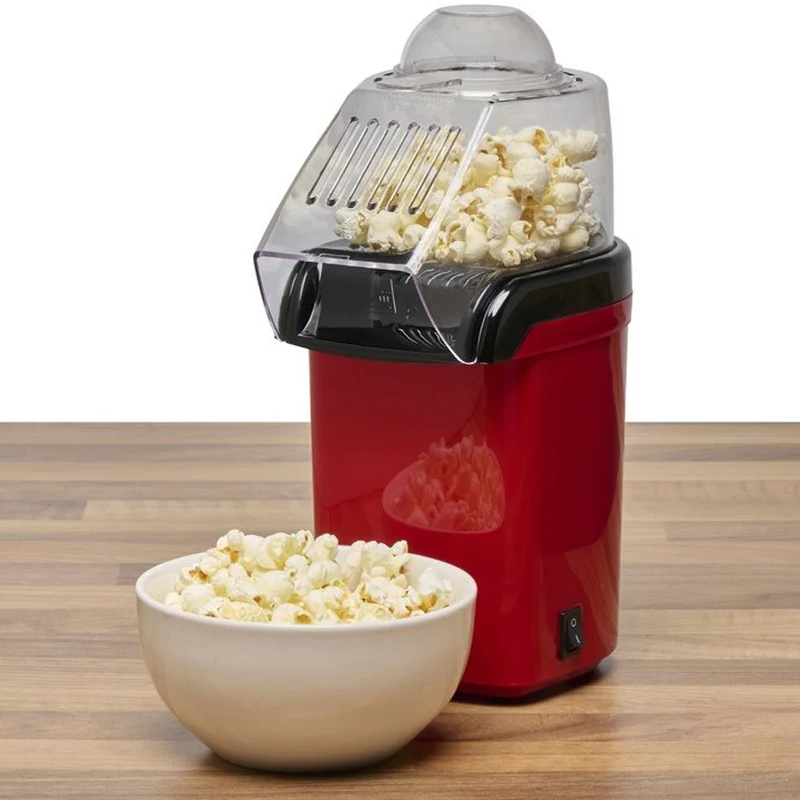 Popcorn Maker 950G Macchina Pop Corn Senza Olio 27x19cm con Cucchiaino Dosatore