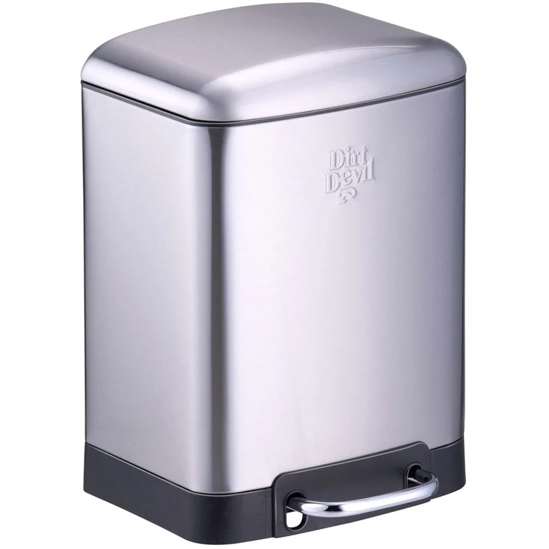 Pattumiera a Pedale 6L con Chiusura Morbida Cestino Spazzatura per Bagno Cucina