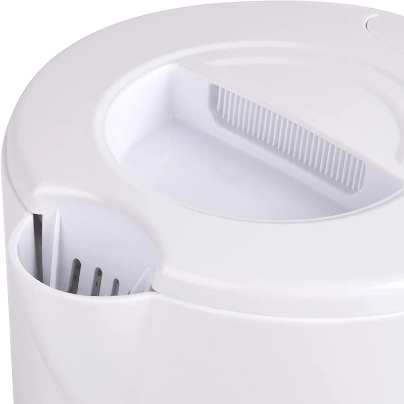Bollitore Senza Fili in Plastica 1.7L 2200W Bianco per Acqua Zuppa Salvaspazio
