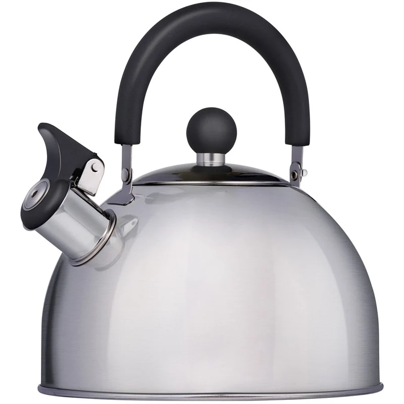 Bollitore con Fischio 2.5L Acciaio Inox Acqua e Thè per Tutti i Piani Cottura