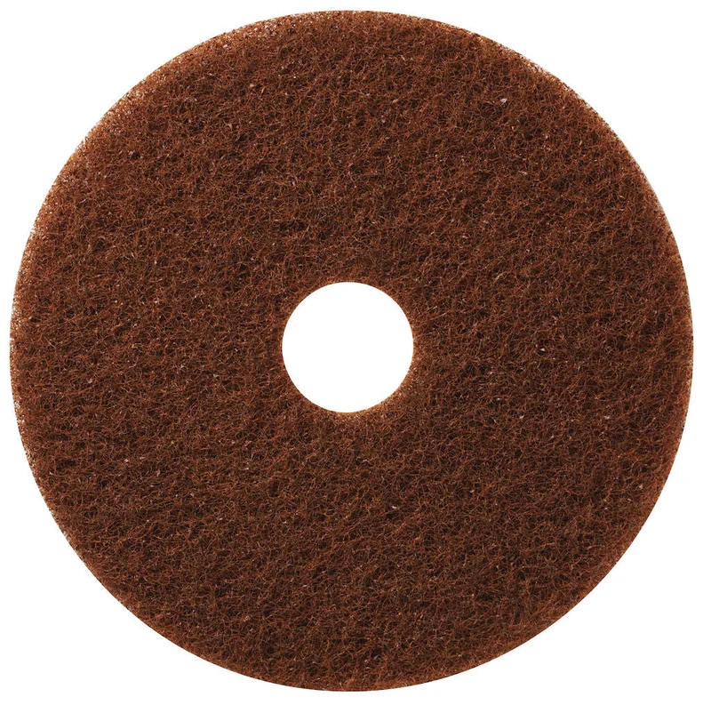 Pad abrasivo marrone 50 cm (20") per monospazzola Diversey TASKI Americo 5 pezzi DISPONIBILE IN 7 GIORNI LAVORATIVI