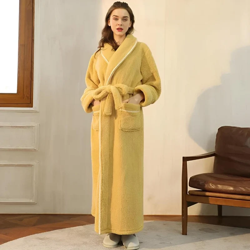 Fleece Bademantel für Damen & Herren | Comfyra
