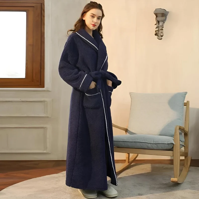 Fleece Bademantel für Damen & Herren | Comfyra