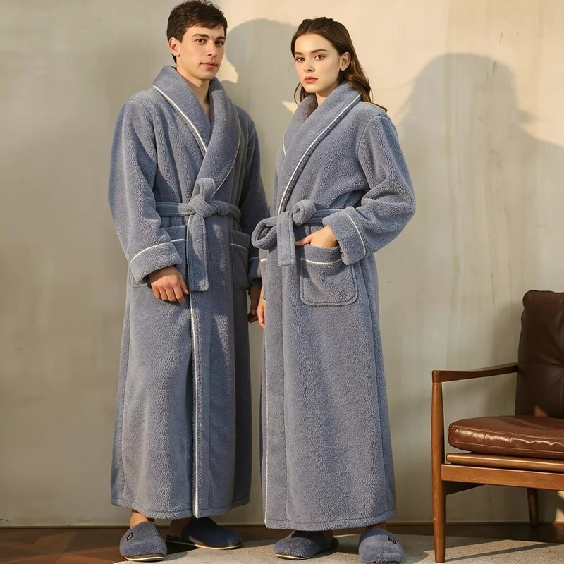 Fleece Bademantel für Damen & Herren | Comfyra