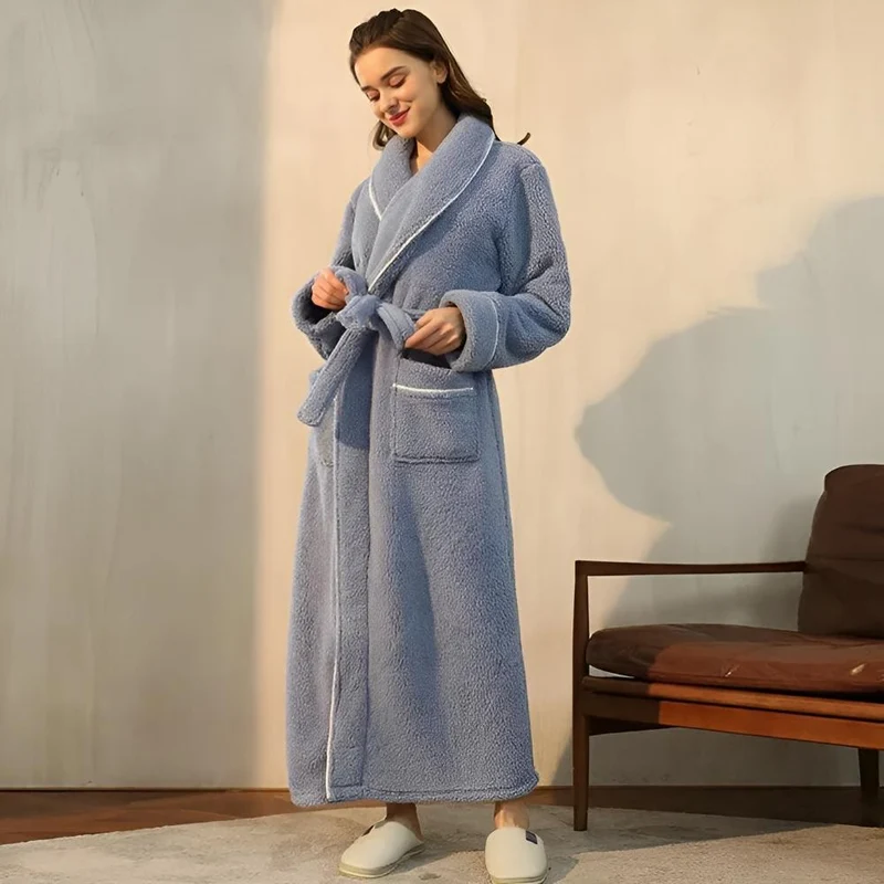 Fleece Bademantel für Damen & Herren | Comfyra