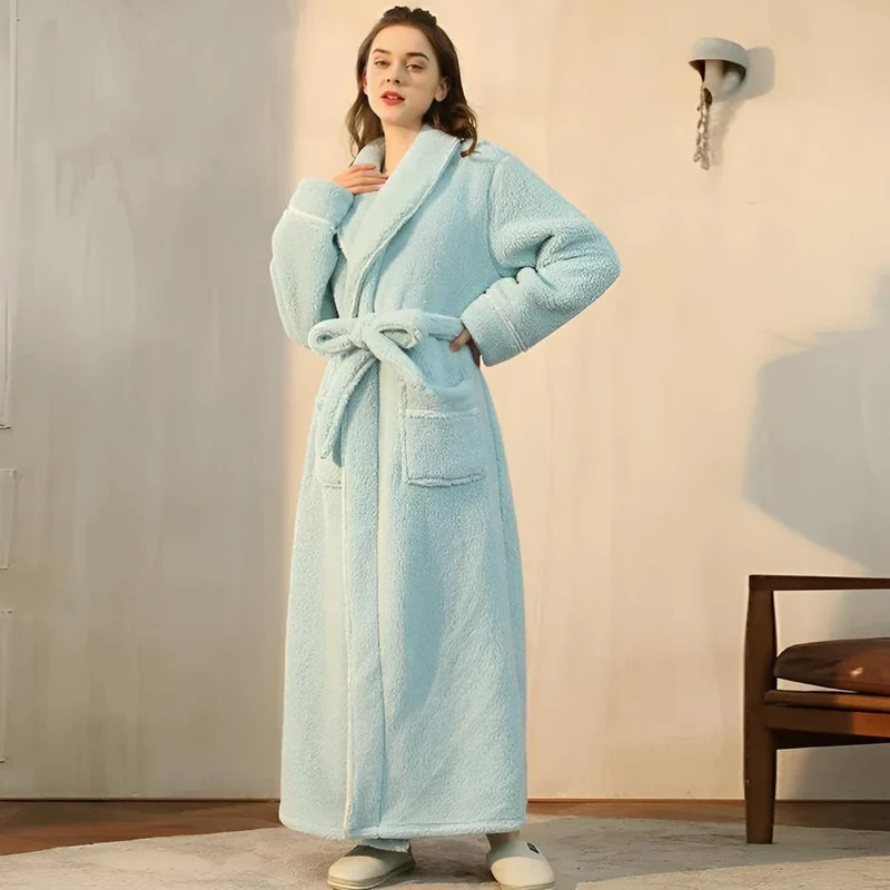 Fleece Bademantel für Damen & Herren | Comfyra