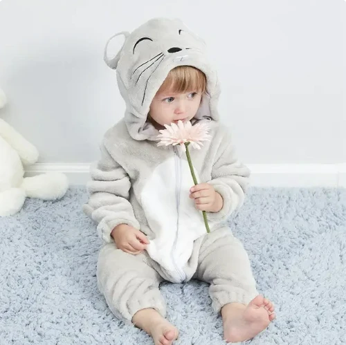 Baby Fleece Overall | Wolklin