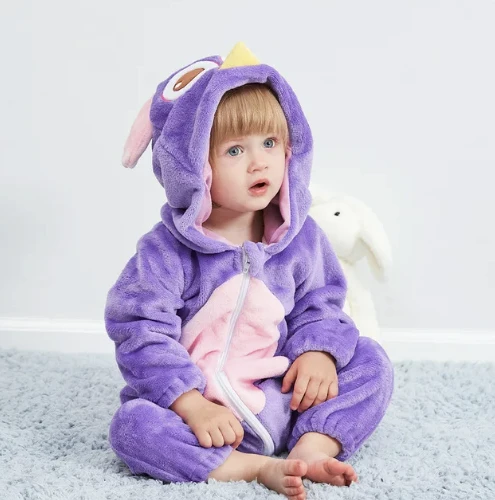 Baby Fleece Overall | Wolklin