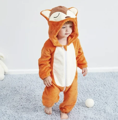 Baby Fleece Overall | Wolklin