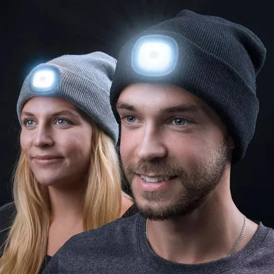 Mütze mit LED Licht | LumiMütze