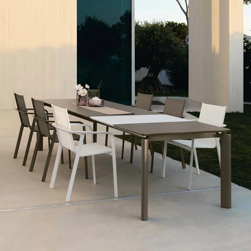 Prolunga per tavolo Milo alluminio Bianco 60x100cm Talenti