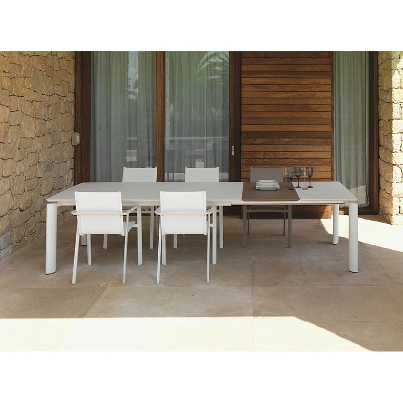 Tavolo allungabile Milo bianco 160/215x95cm Talenti