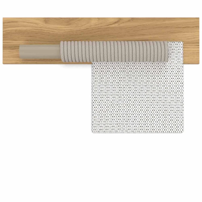 Sedia con braccioli Dolcevita beige Teak Talenti