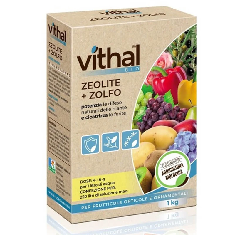 Integratore Zeolite + Zolfo 1kg Vithal Bio