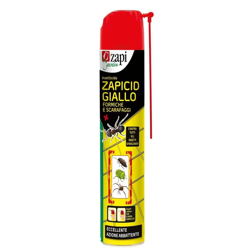 Insetticida spray Zapicid Giallo 500ml Zapi
