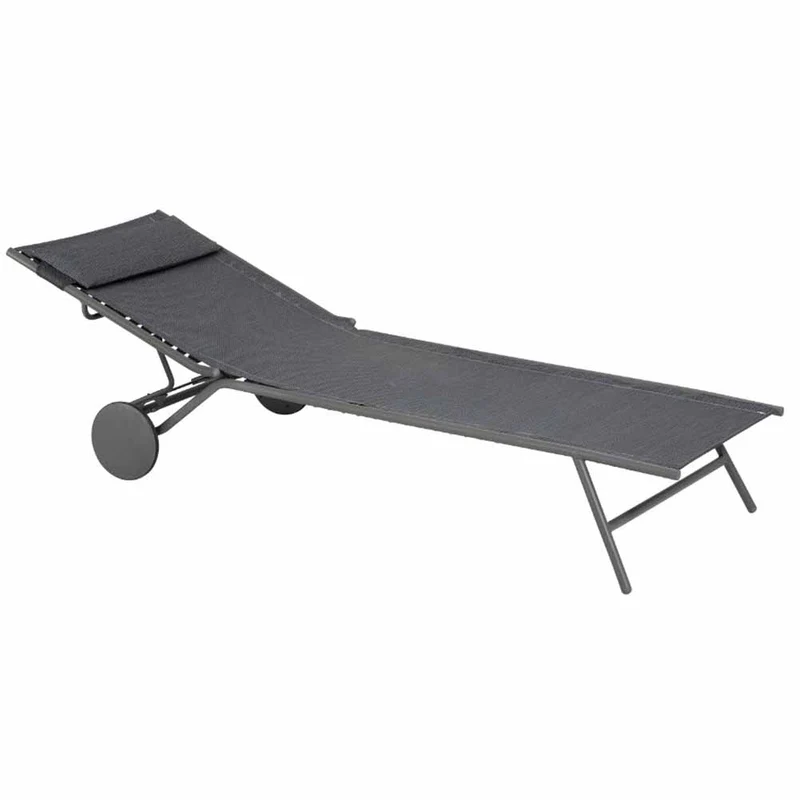 Lettino Lafuma Miami II Obsidian Titane LFM5171.9718