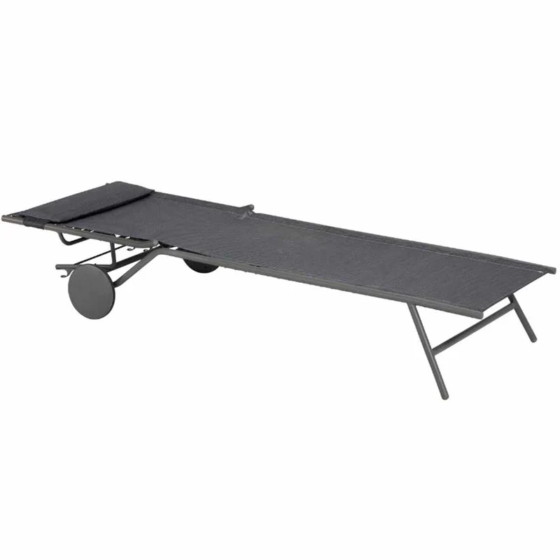 Lettino Lafuma Miami II Obsidian Titane LFM5171.9718