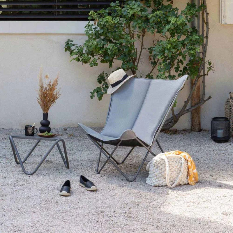 Poltrona Lafuma Pop Up XL BeComfort Silver LFM5183.8901
