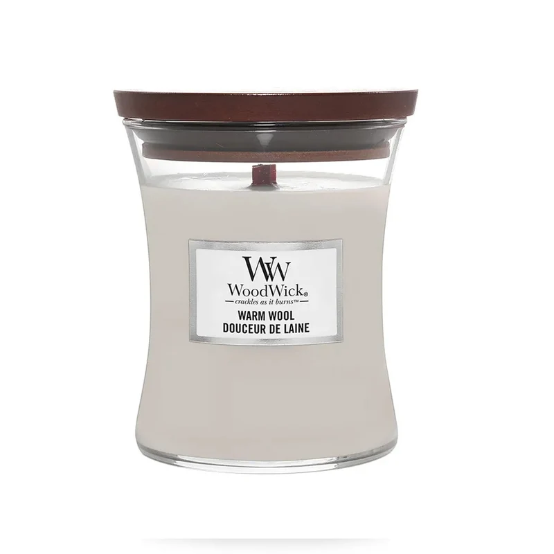 CANDELA CLESSIDRA MEDIA MEDIUM JAR WARM WOOL