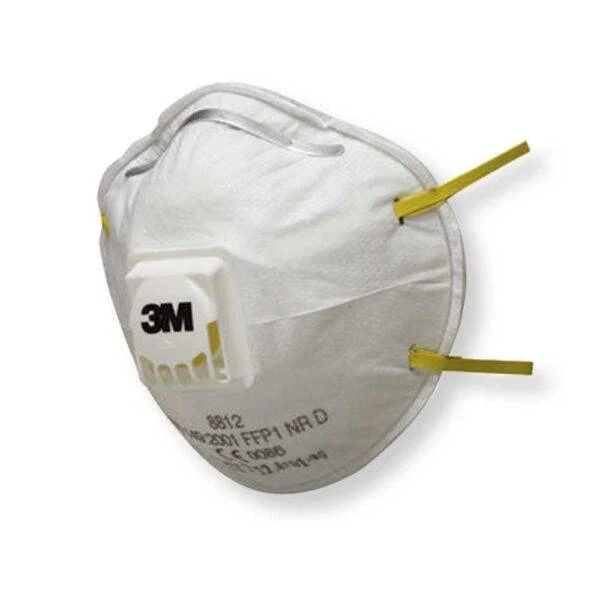 Mascherina 3M FFP1 con Valvola Cool Flow 8812 - Protezione Polveri