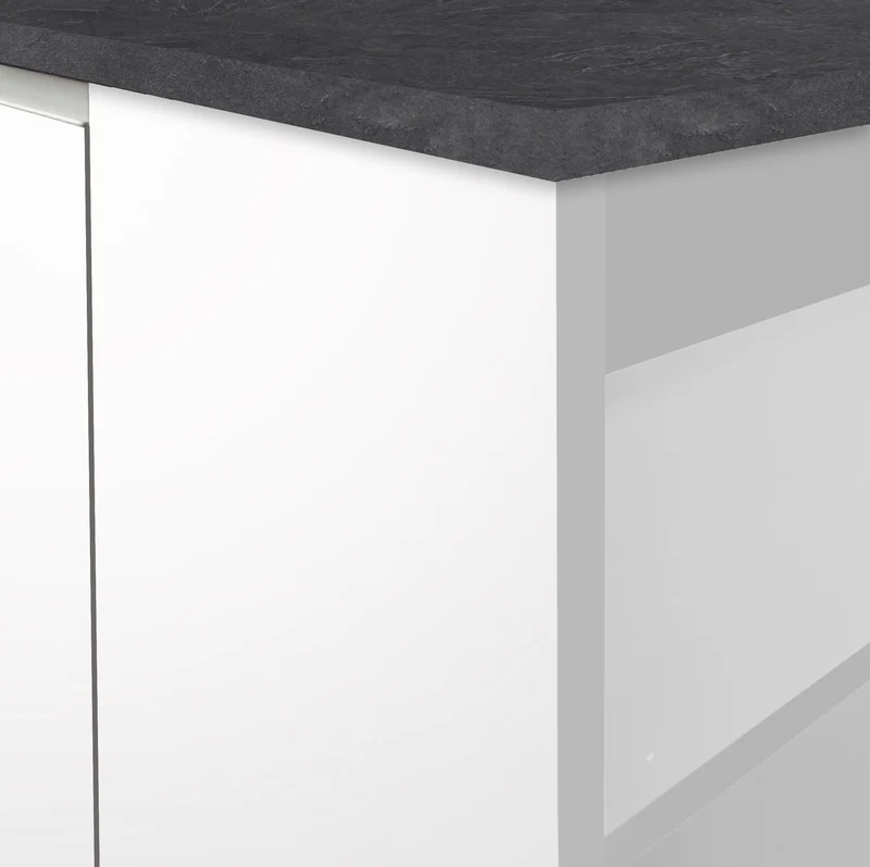 Isola Cucina SOLE 2 Ante – Bianco/Report, 160x90x90 cm, Made in Italy