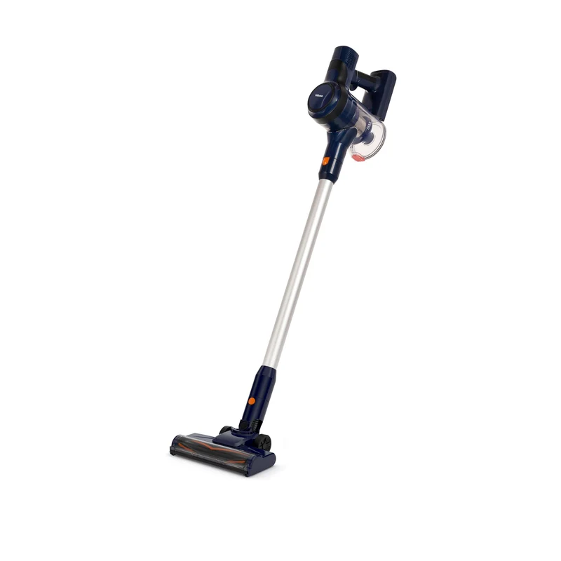 Scopa Elettrica Senza Fili 150W 40min Nero Inox