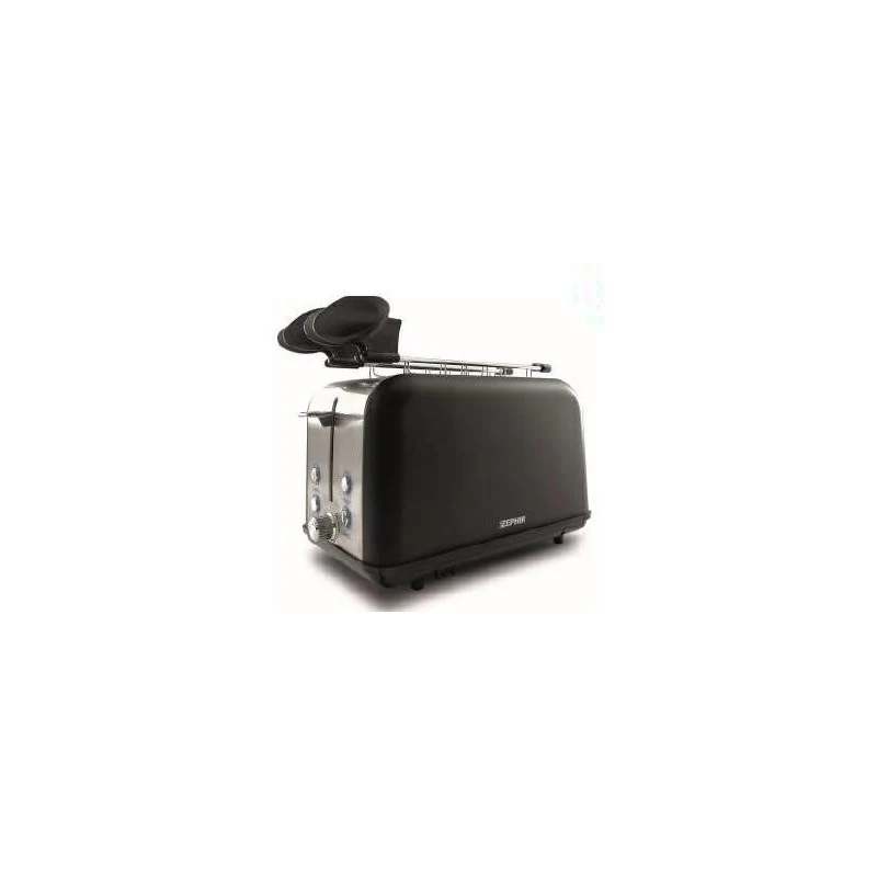 Tostapane Multifunzione 850W con Timer Nero