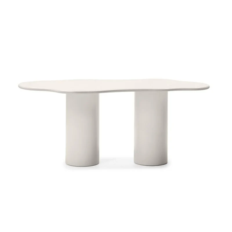 Tavolo da Pranzo VIVRE 180 cm, Grigio-Beige